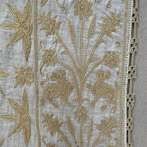 Indo Portuguese Embroidery First half 17th c