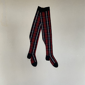 Tartan Stockings 1870-80s