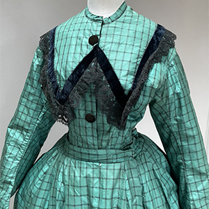 Silk Taffeta Two Piece 1865