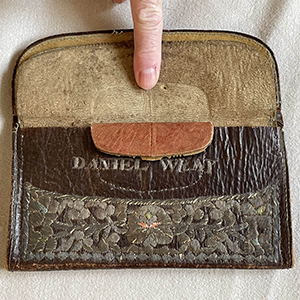 Daniel Wray's Moroccan wallet