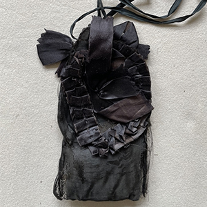 Blue Coat & Wig Bag