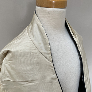 Blue Coat & Wig Bag