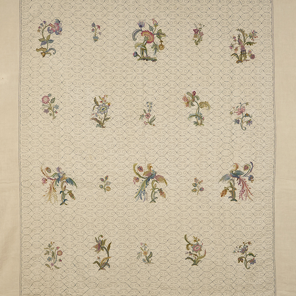 Crewelwork Bedcover
