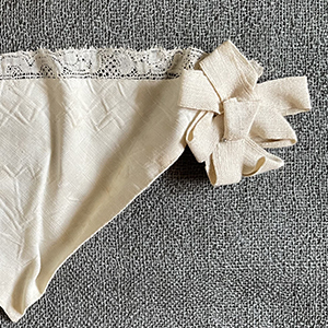 A Dress Insert & Damask Sleeves 