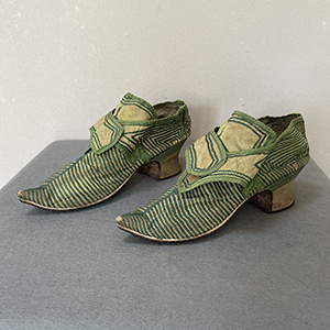 Embroidered Shoes 1730-40