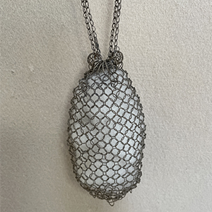 Silver Chain Reticule c 1800