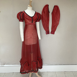 Scarlet Evening Dress