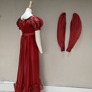 Scarlet Evening Dress