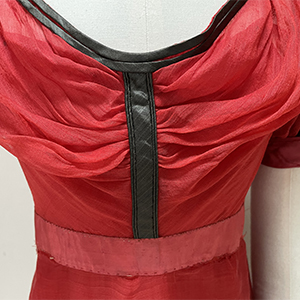 Scarlet Evening Dress