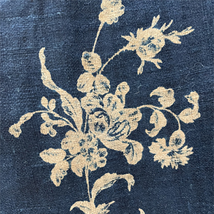 Rare Reversible Morning Gown 1790s