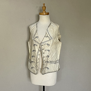 Silver Waistcoat 1790s