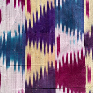 Uzbekistan Ikat  Late 19th c